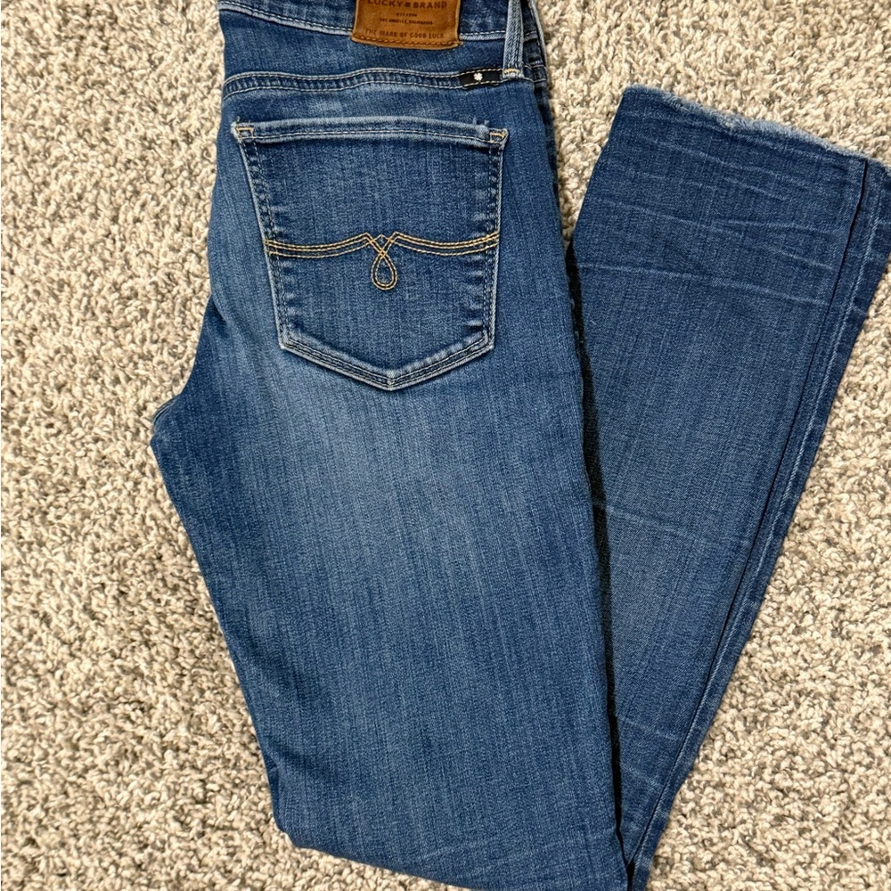 Lucky Brand Blue Skinny Jeans